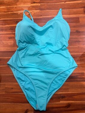 Cosabella Turquoise One-Piece Swimsuit - Curvy Large